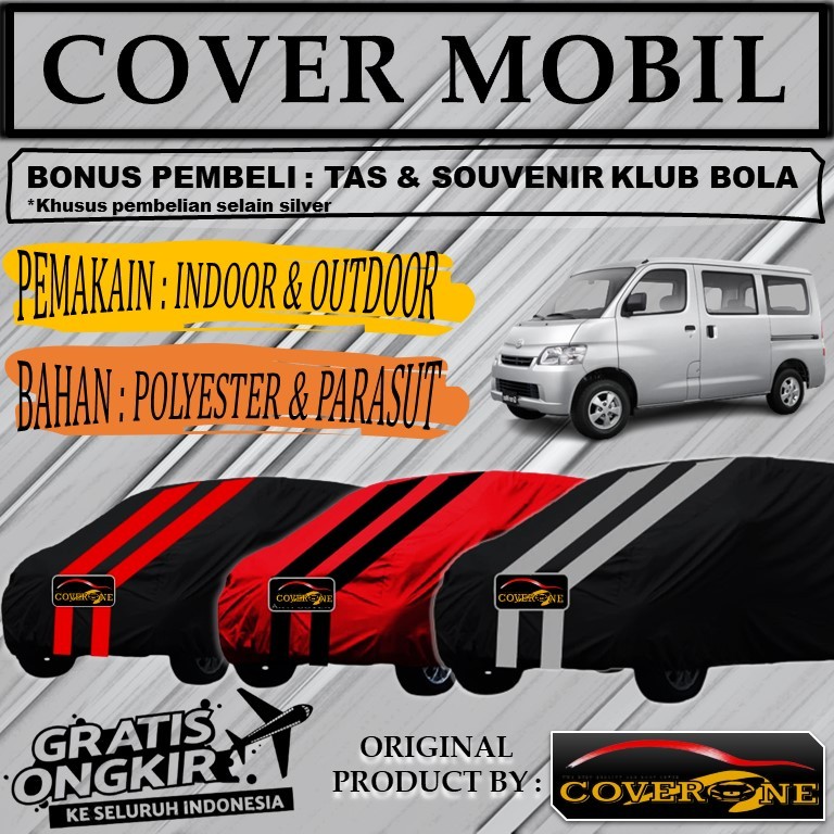 Jual Selimut Sarung Body Cover Mobil Gran Max Grandmax Outdoor Indoor Waterproof Free Pengikat