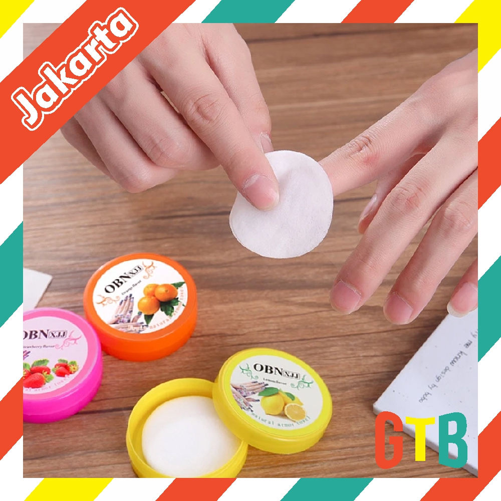 GTB TISU PEMBERSIH KUTEK GEL AROMA BUAH / PENGHAPUS PEMBERSIH CAT KUKU GEL NAIL POLISH REMOVER TISSUE R973