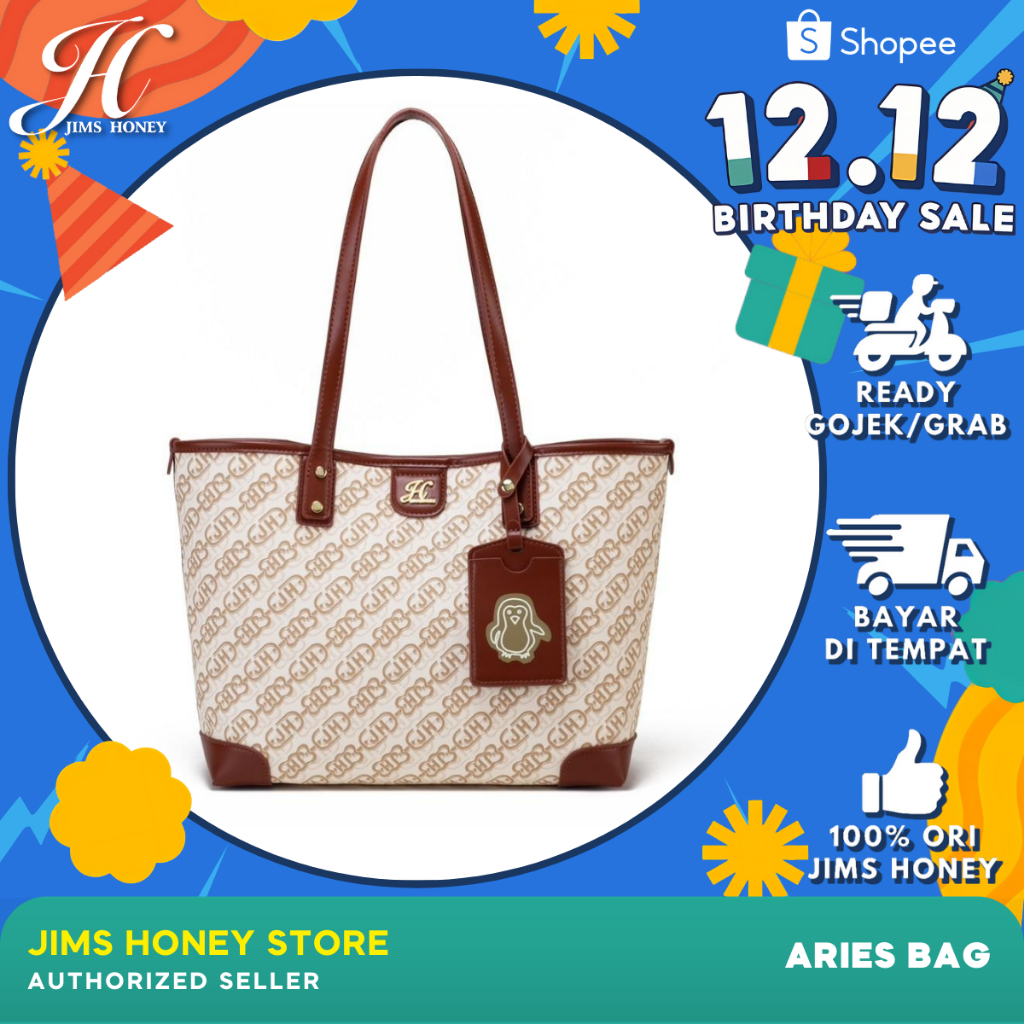 Jual JIMS HONEY ARIES BAG TAS BAHU SHOULDER JINJING TOTE WANITA