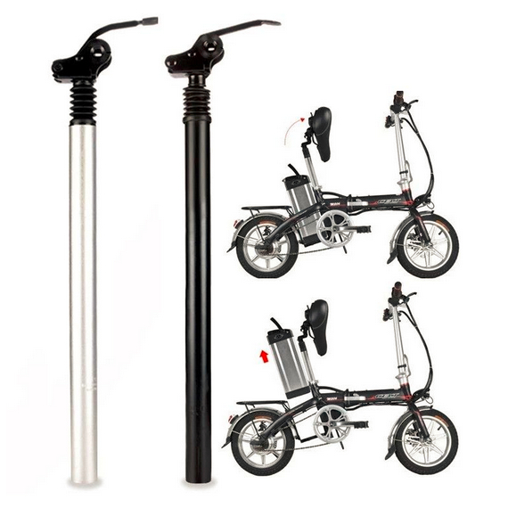 Bicycle Suspension Seatpost Travel 40mm With Coil Spring Length 300