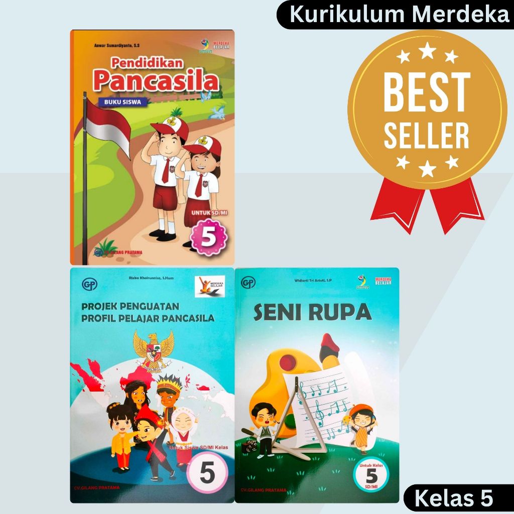 Jual Buku Kurikulum Merdeka Kelas 5 Pendidikan Pancasila | Seni Rupa ...