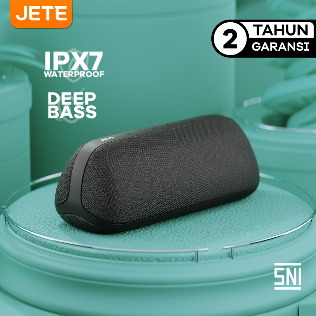 Jual Speaker Bluetooth Portable IPX7 Waterproof JETE S3 - Garansi 2 ...