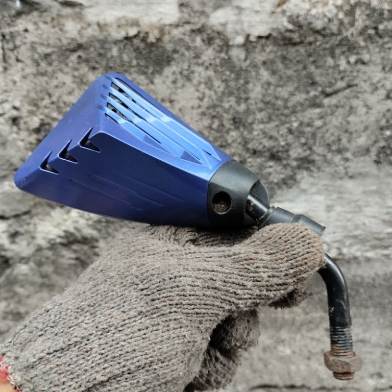 Jual KN7 TER MURAH DI INDONESIA SPIION KANAN SEGITIGA HONDA BIRU