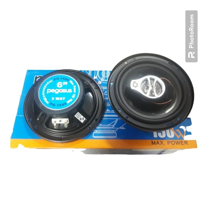 Jual speaker pintu mobil 6 inch pegasus speaker coaxial 3 way Shopee