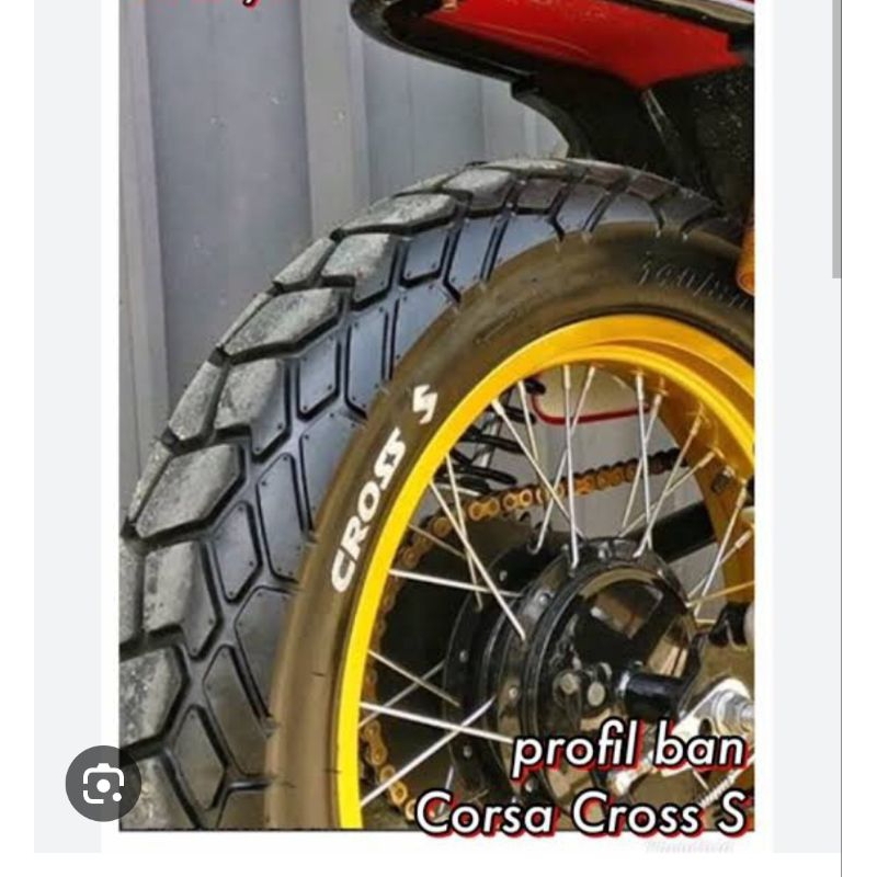 Jual Corsa Cross S Ban Semi Trail Produksi Tubeless Shopee Indonesia