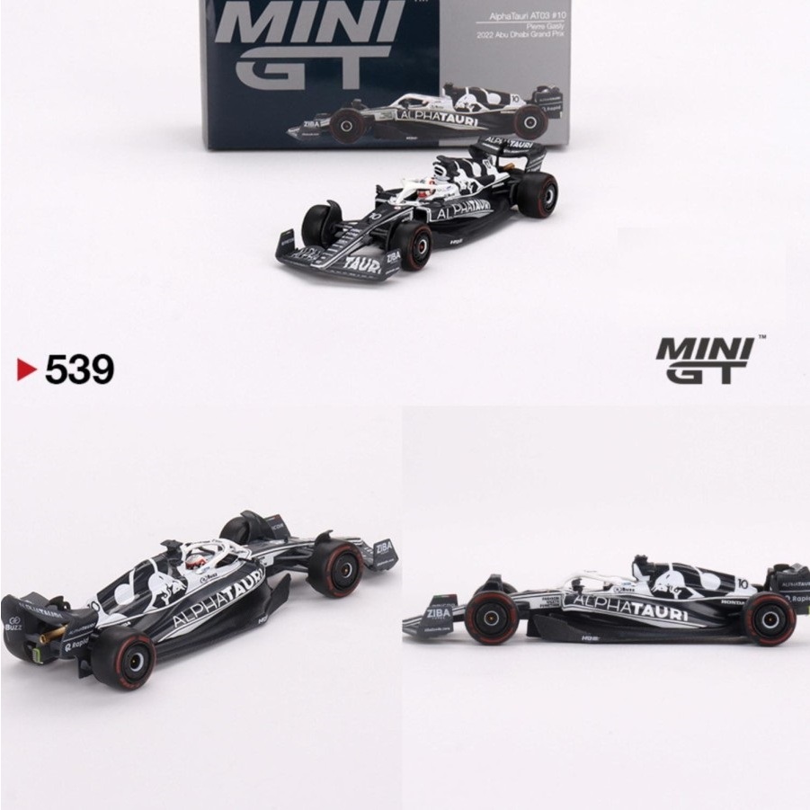 Jual MINI GT 539 - AlphaTauri AT03 #10 Pierre Gasly 2022 Abu Dhabi
