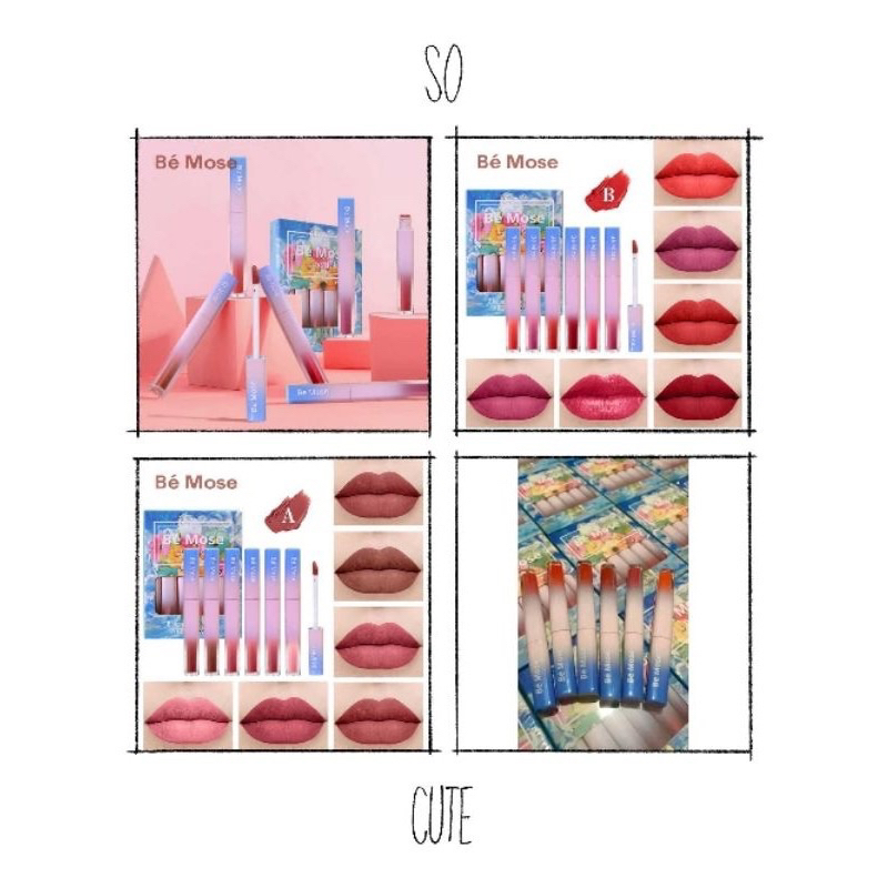 Jual LIP BE MOSE ( BOX ISI 6 ) | Shopee Indonesia