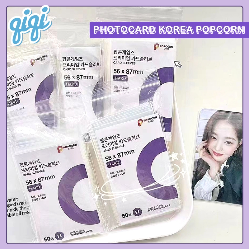 Jual Inner Sleeve Photocard Korea Popcorn Lembar Inner Sleeve