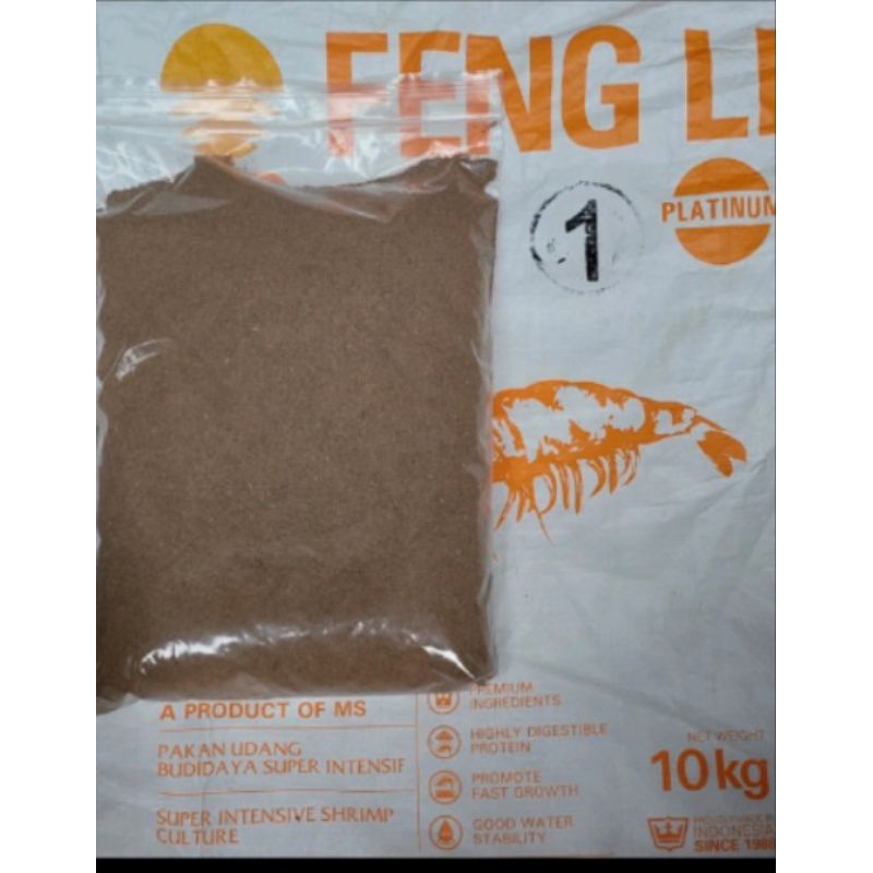 Jual fengli 1 feng li 1 pelet udang pelet lobster pelet burayak cupang ...