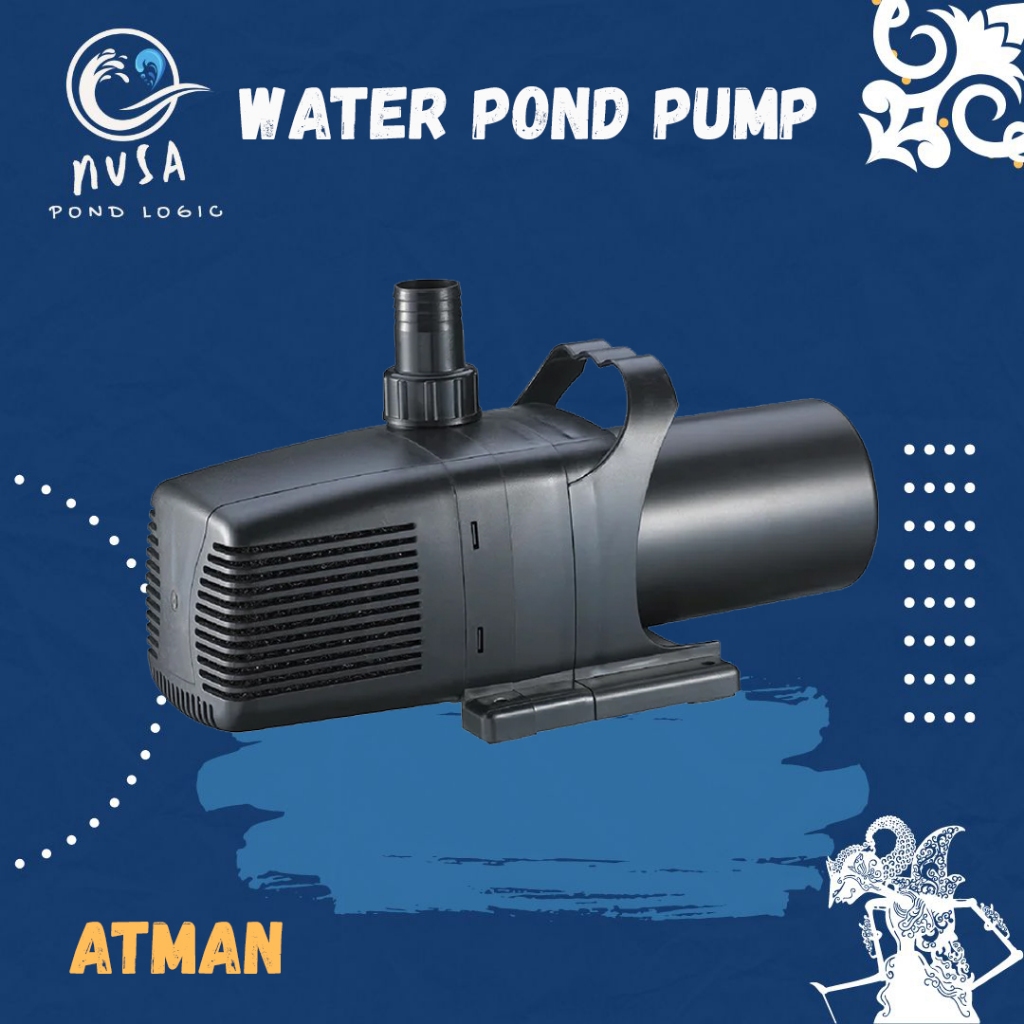Jual Water Pummp Amphibious Submersible Atman 5500 Pompa Air Fountain ...