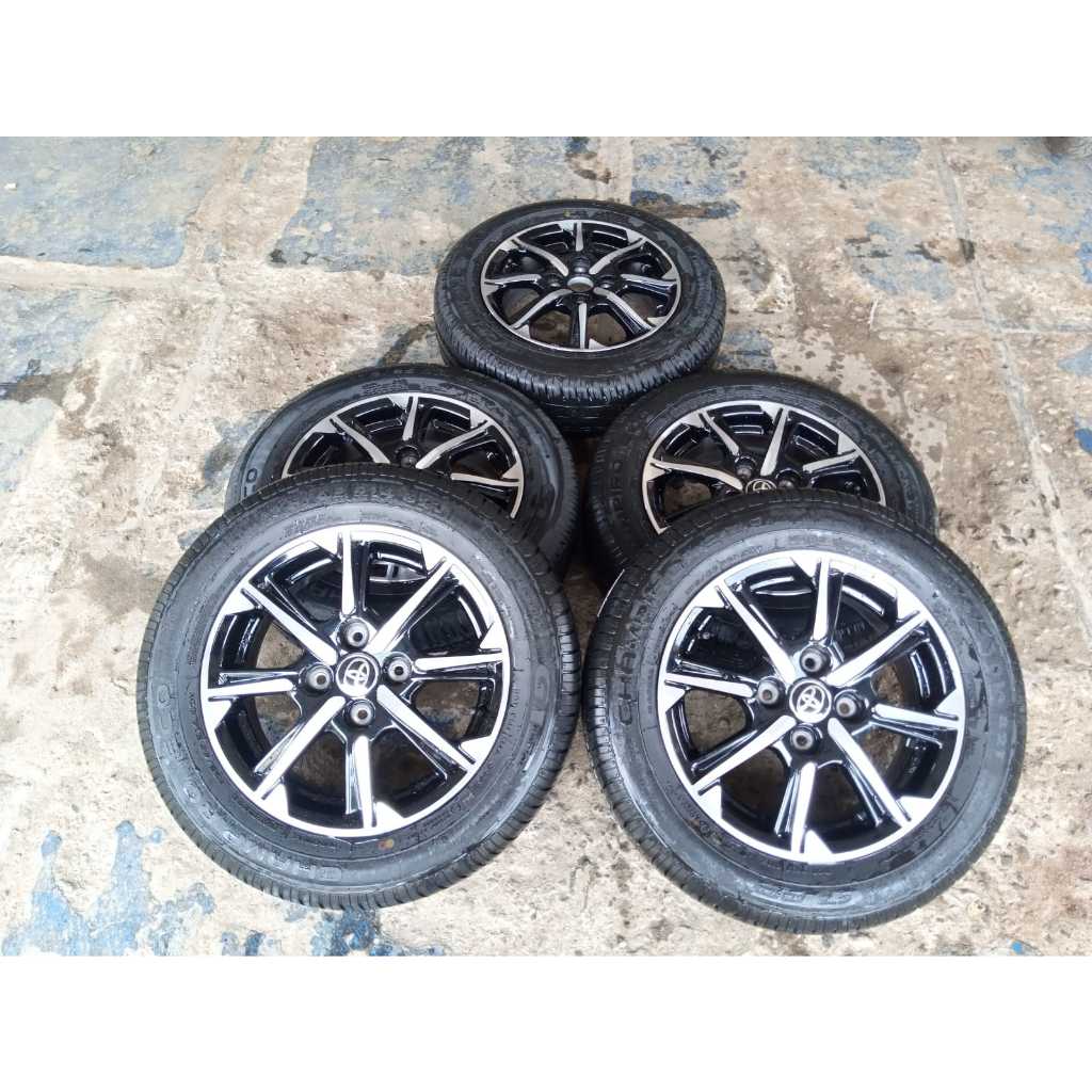 Jual Velg Original Bekas Copotan Mobil Calya Ring Pcd X Plus Ban R Pcs