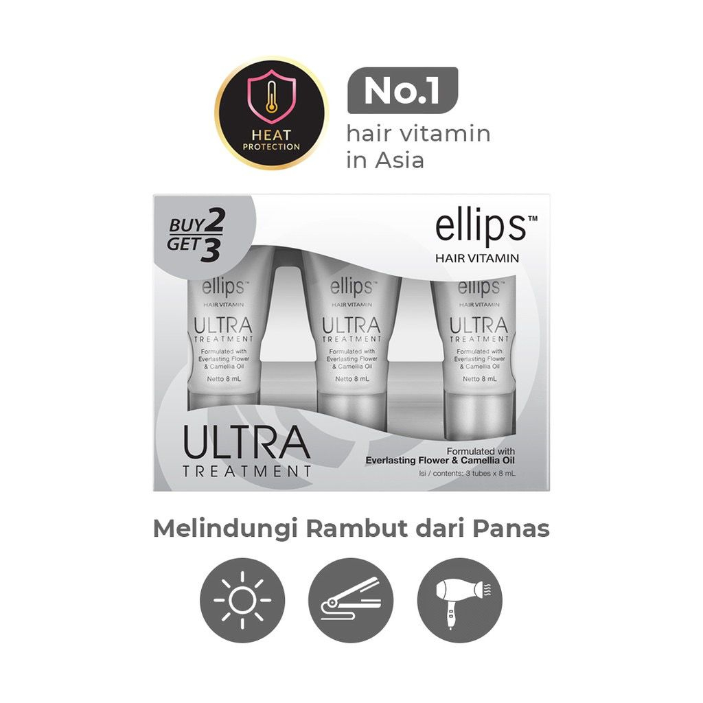 Jual Ellips Hair Vitamin Ultra Treatment Tube Ml Buy Get