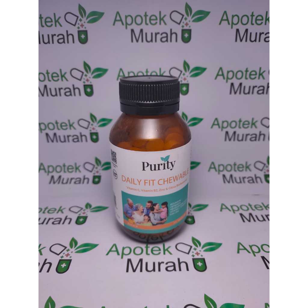 Jual Purity Daily Fit Chewable Multivitamin Jaga Imunitas Keluarga 100