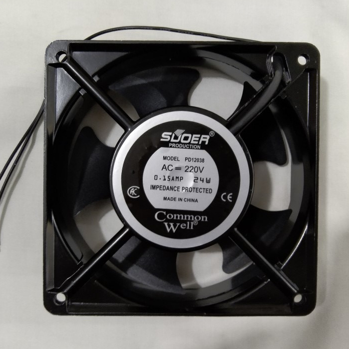 Jual Kipas AC SUDER A Cooling Fan 12 x 12 AC 220V MODEL PD12038 ...
