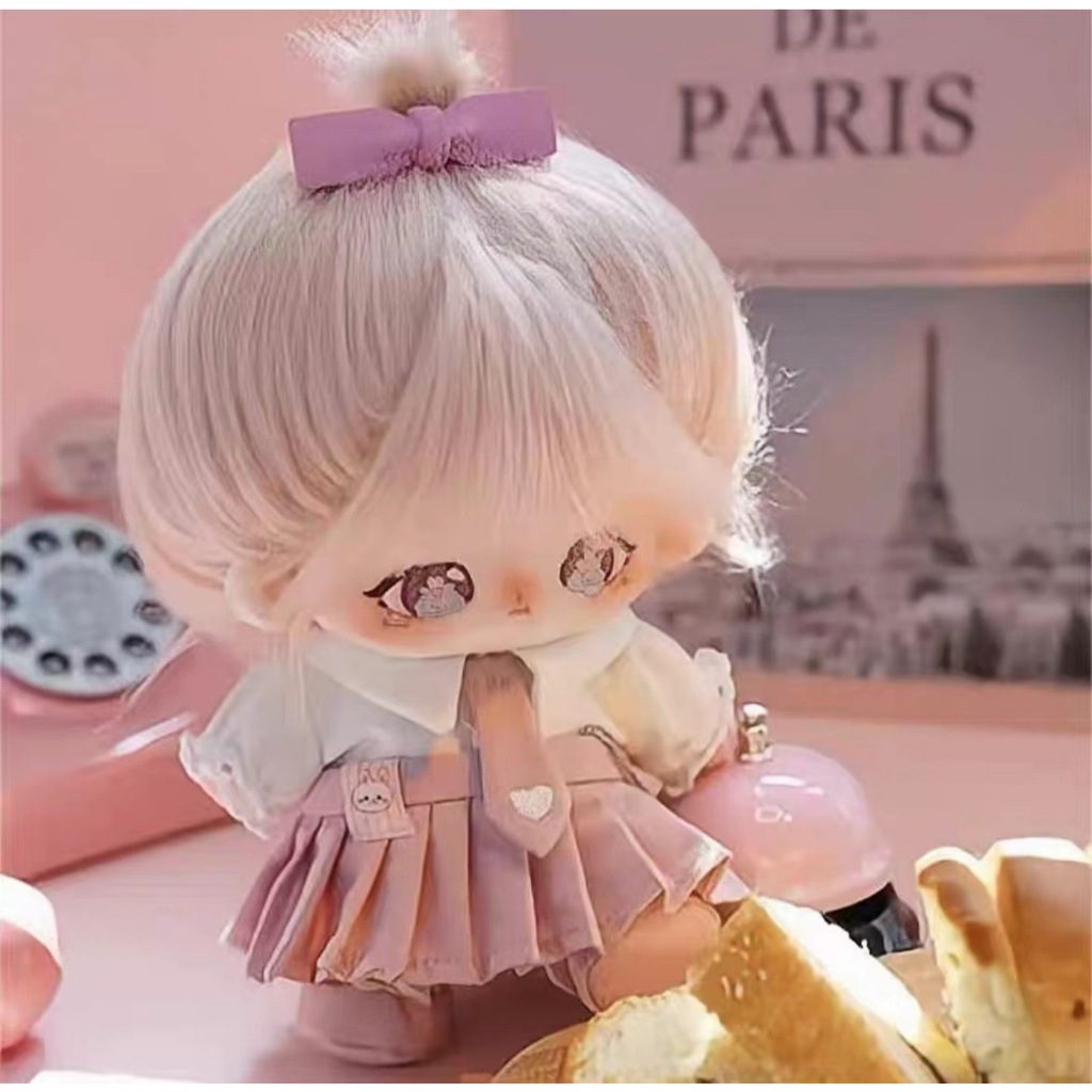 Creative Co-op Cotton Doll in Star Dress