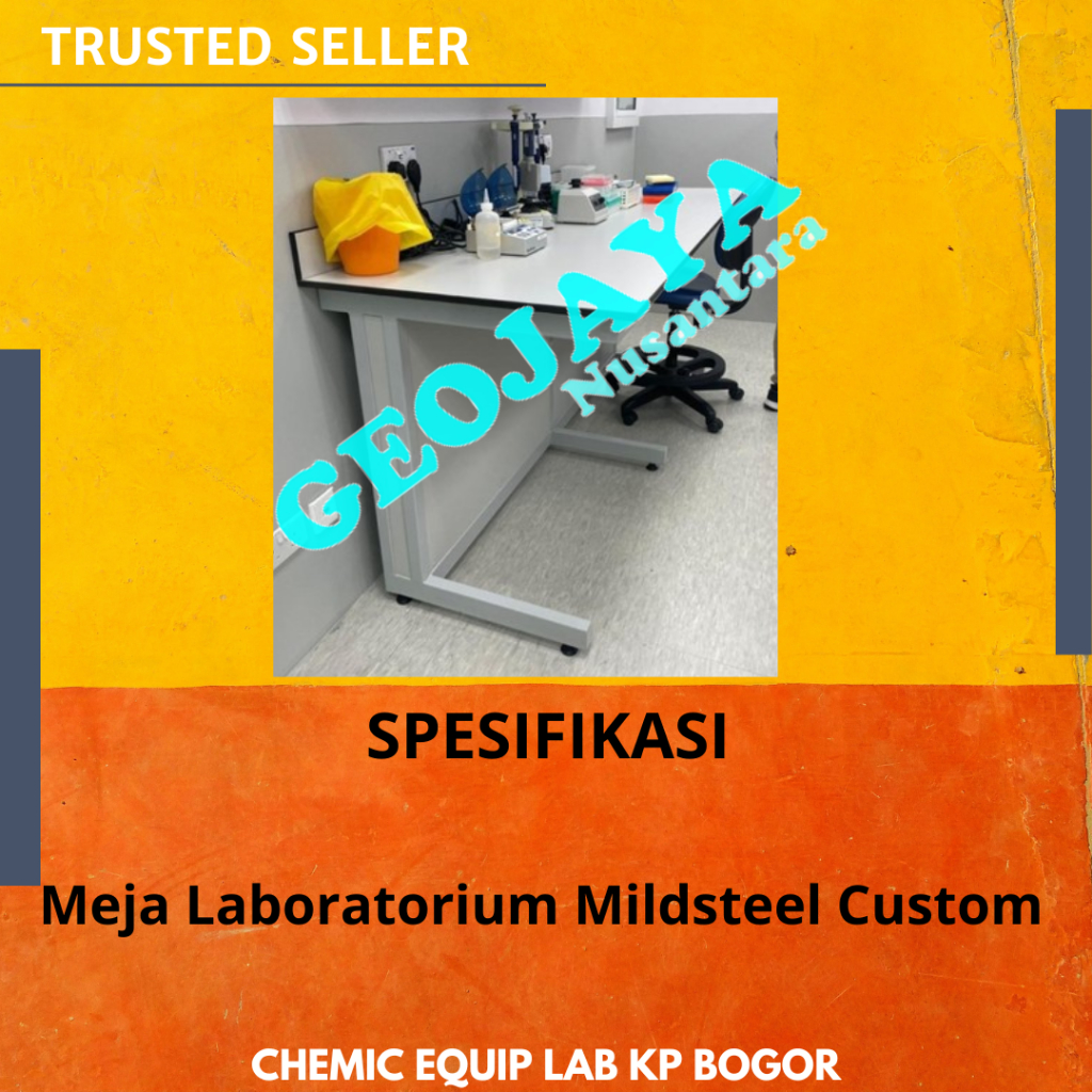 Jual Meja Laboratorium Mildsteel Custom | Shopee Indonesia