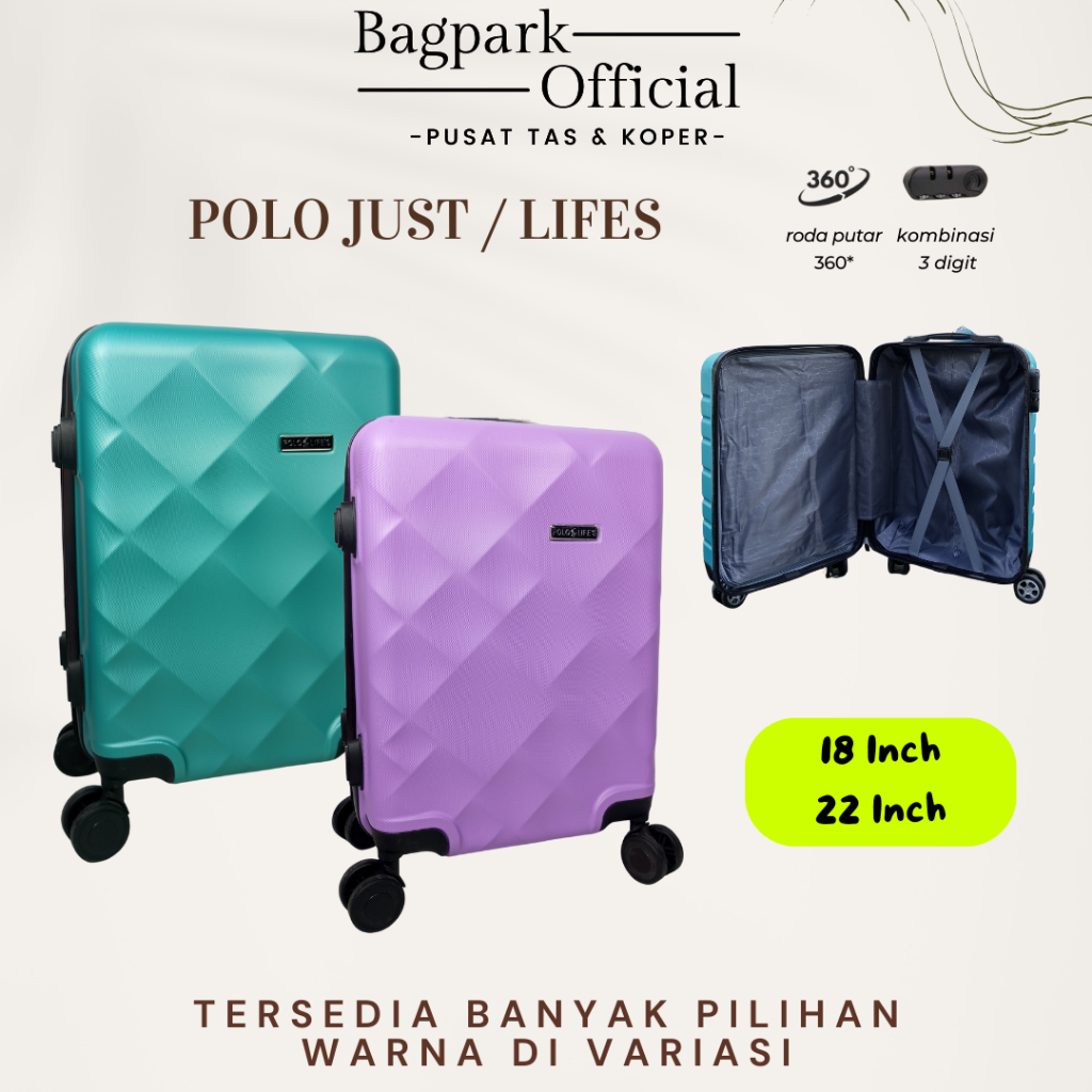 Jual Bagpark Koper Fiber Polo Just Koper Fiber Swiss Polo Koper