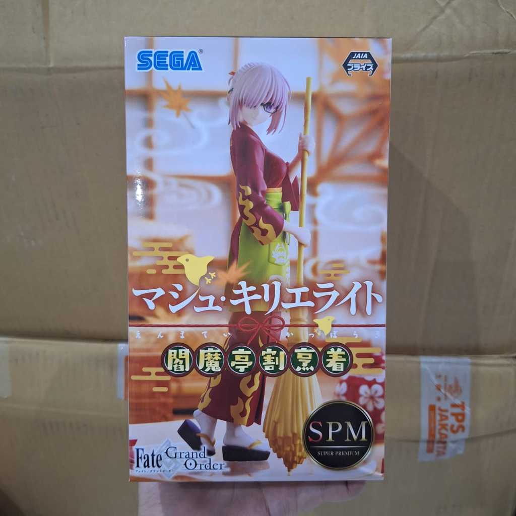 Fate/grand Order Spm Pvc Statua Shielder/mash Kyrielight 15 Cm Sega