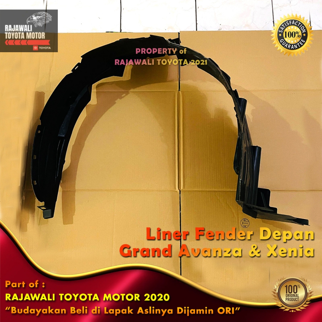 Jual Liner Fender Depan Grand New Avanza & Xenia 20162022 Spakbor