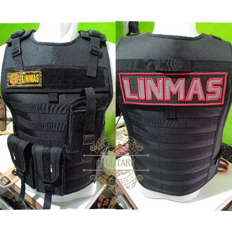 Jual Rompi linmas terbaru / rompi body vest / rompi linmas | Shopee ...