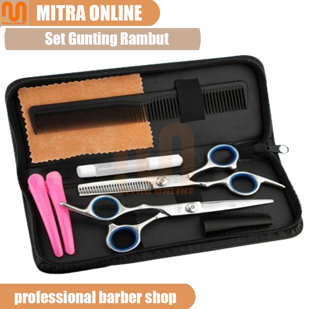 Jual Biutte.co Peralatan Set Gunting Rambut Salon Profesional - BHT002 ...