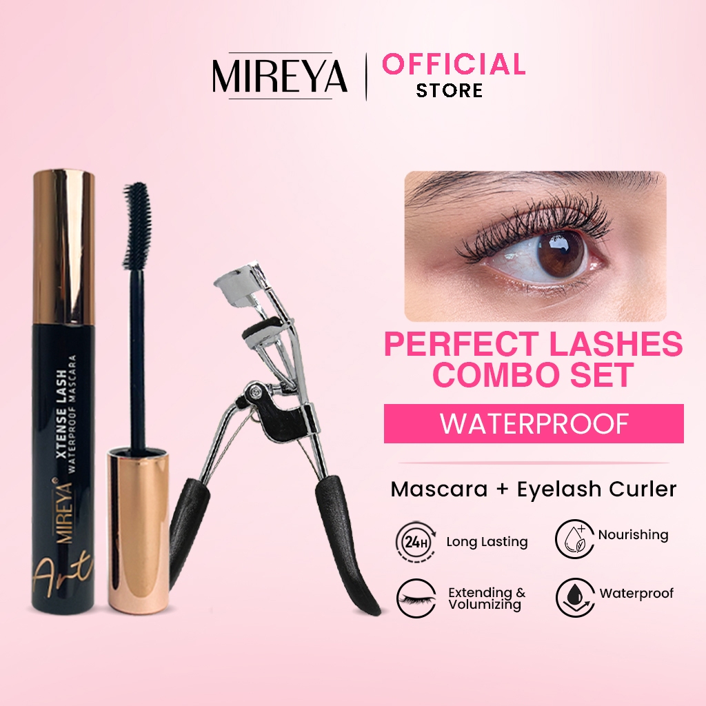 Jual [2in1] Mireya The Art Mascara + Eyelash Mireya Mascara