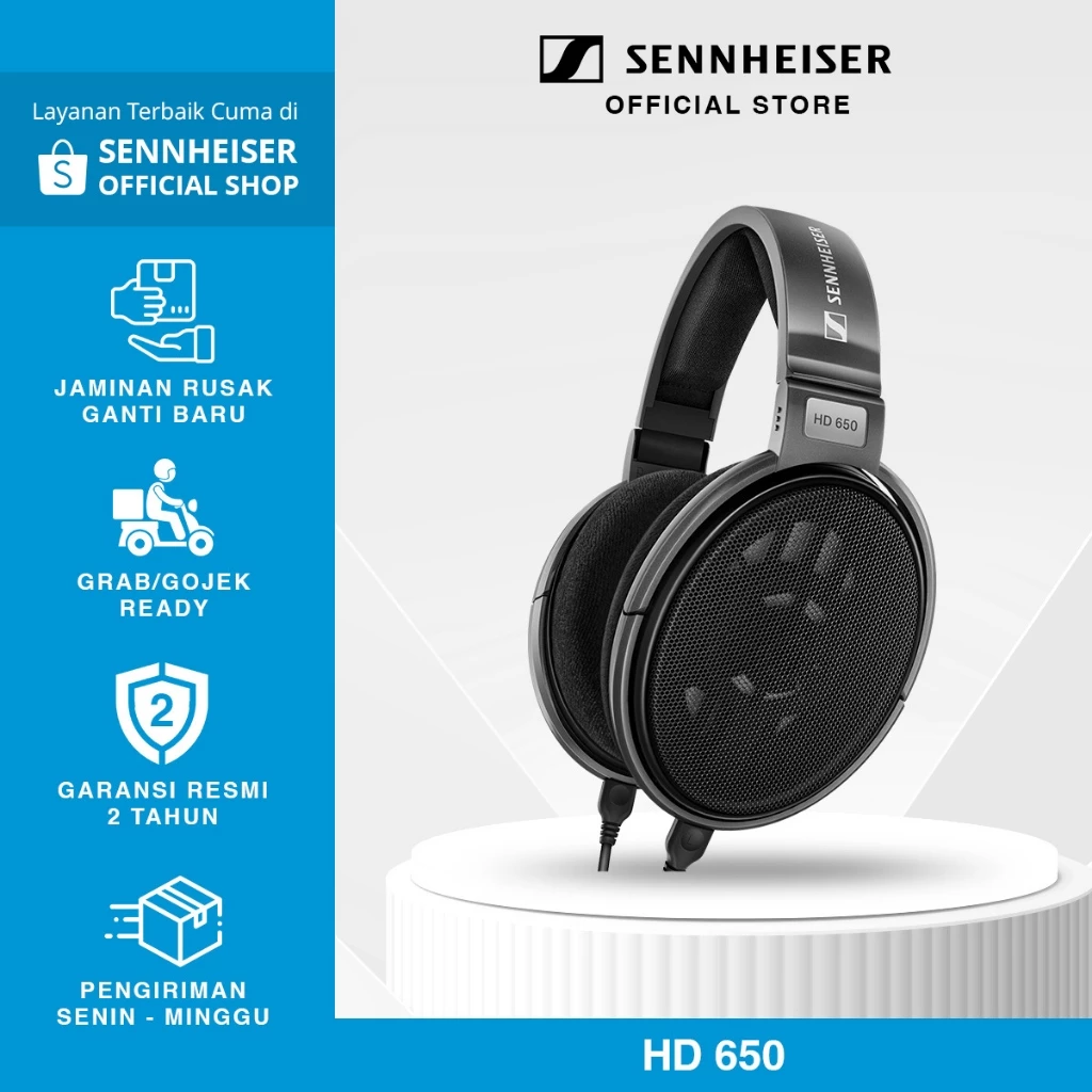 SENNHEISER HD 650 Open DYN Stereo Headphone