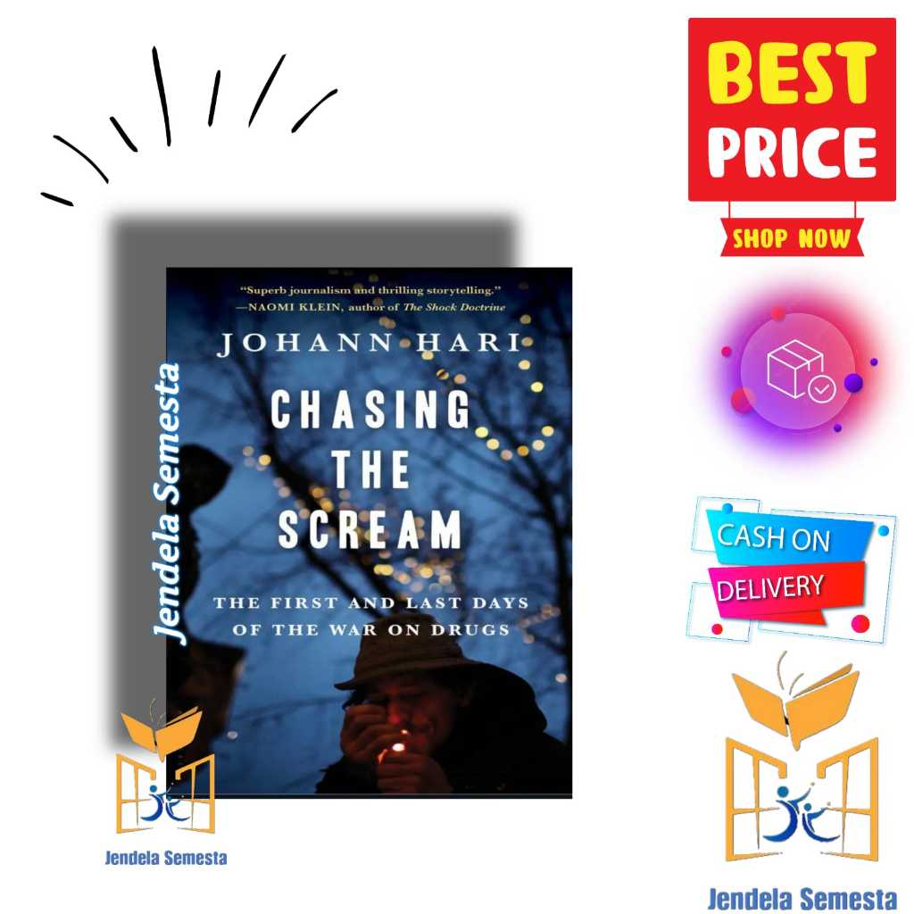Jual Chasing The Scream by Johann Hari - english version | Shopee Indonesia