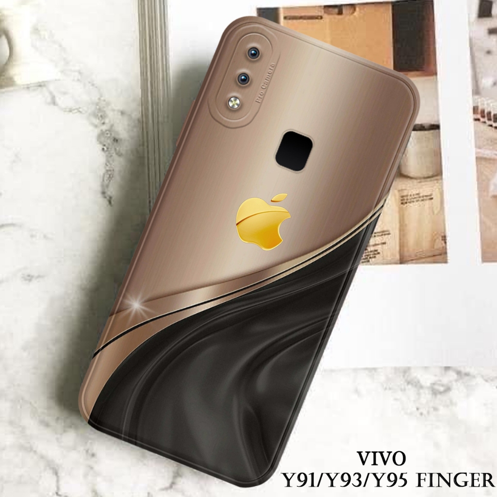 Vivo Y91 Y95 Back Cover Jual Case VIVO Y91/Y93/Y95 FINGER Fashion Casing  LOGO I*P Softcase