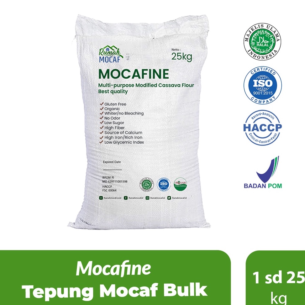 Jual [KODE PRODUK EE0LZ9697] Mocafine Tepung Mocaf Sudah BPOM HALAL ...