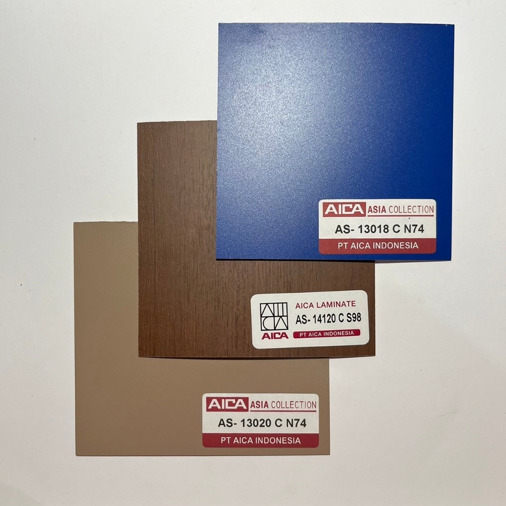 Jual Sample Material AICA HPL - Ukuran Sedang | Material Interior ...