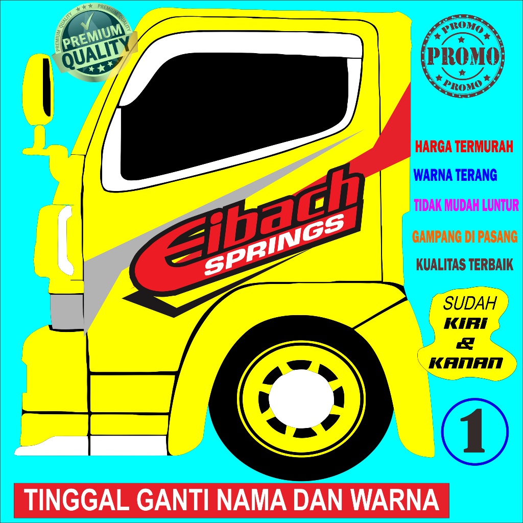 Jual Stiker samping variasi mobil canter | Shopee Indonesia