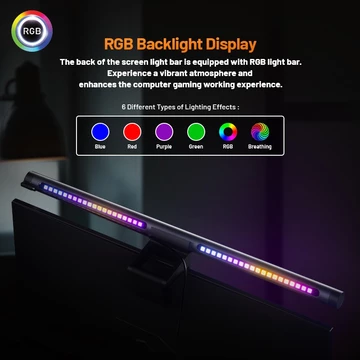 RGB Hanging Lamp Screen Modern Lampu Layar LED Monitor Komputer Light Bar