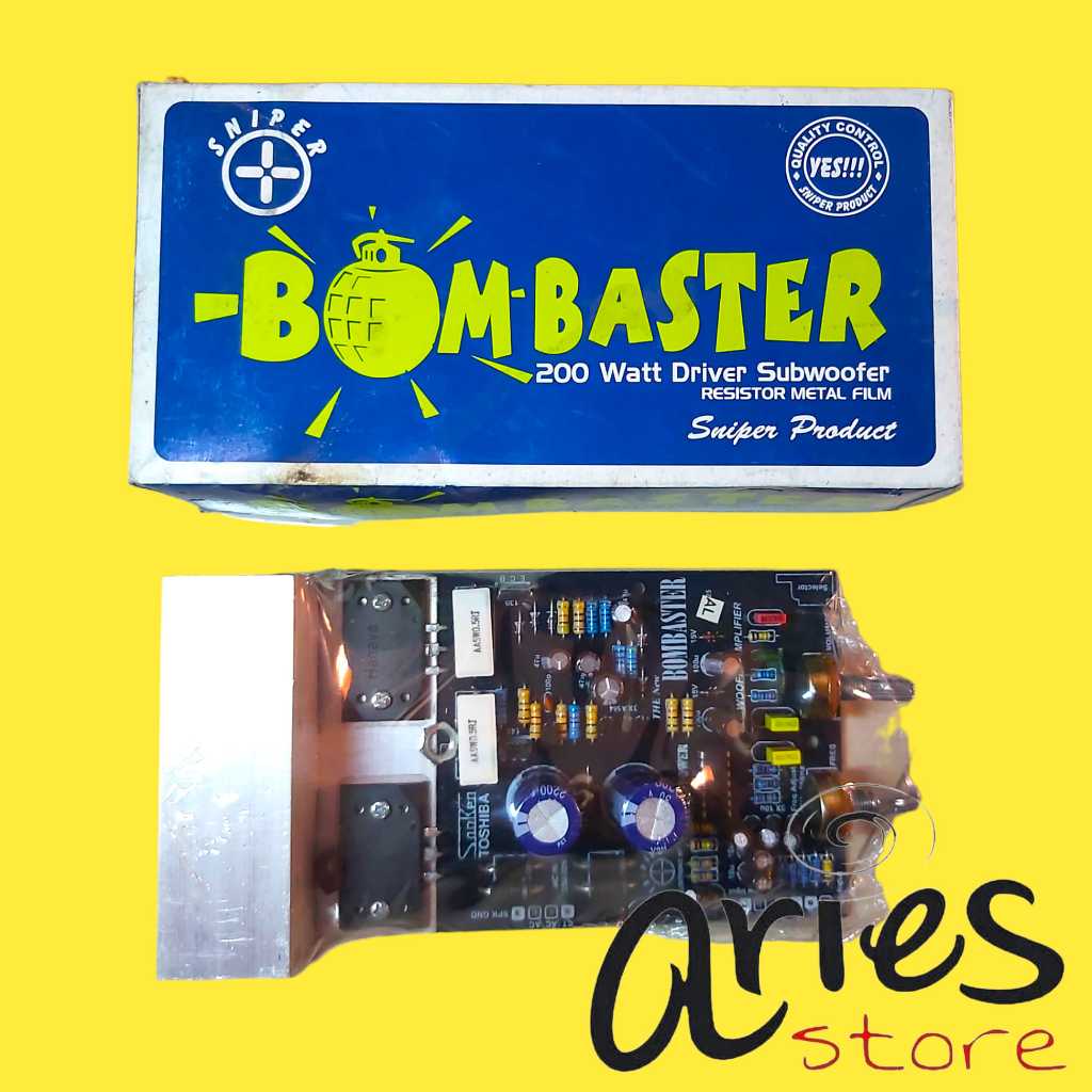 Jual KIT BOMBASTER 200 WATT DRIVER SUBWOOFER | Shopee Indonesia