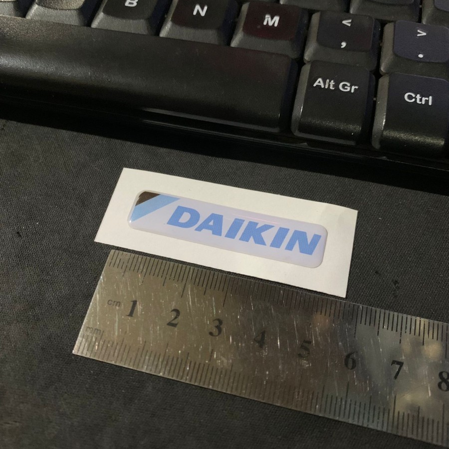 Jual Sticker Timbul Resin Daikin Stiker Lycal 3D Logo Kecil Satuan ...