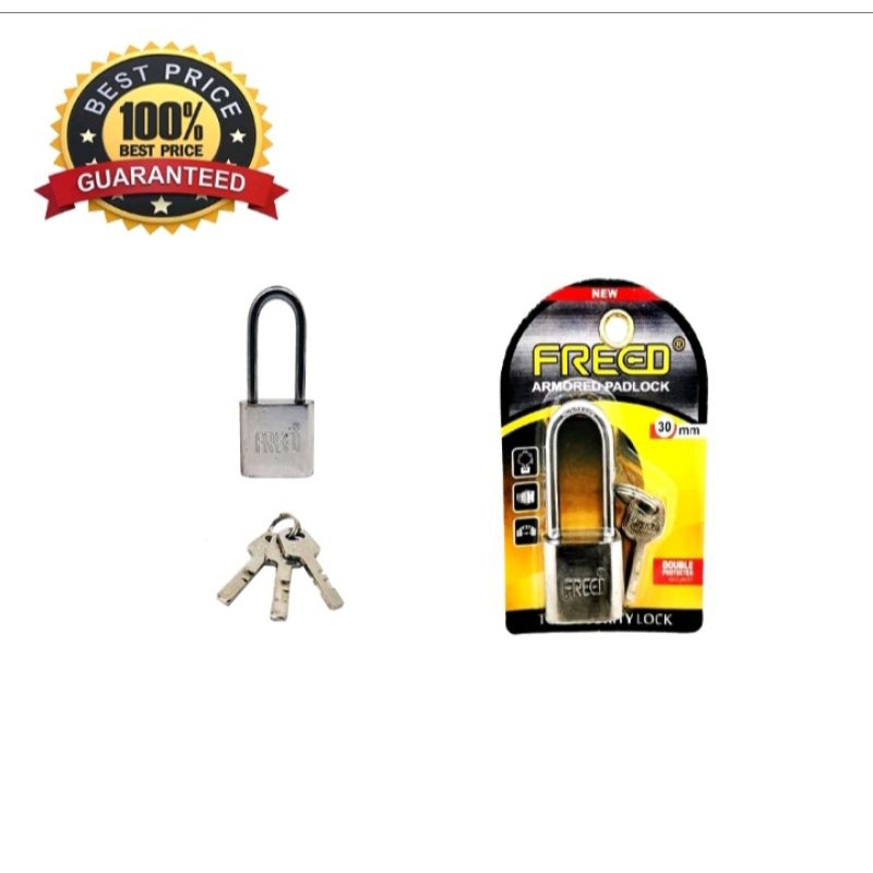 Jual GEMBOK NEKEL LEHER PANJANG FREED 30MM (PANJANG) | Shopee Indonesia