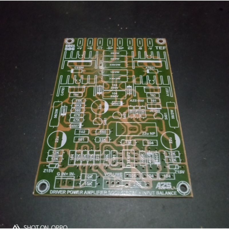 Jual PCB Power Amplifier SOCL 506 TEF Input Balance | Shopee Indonesia