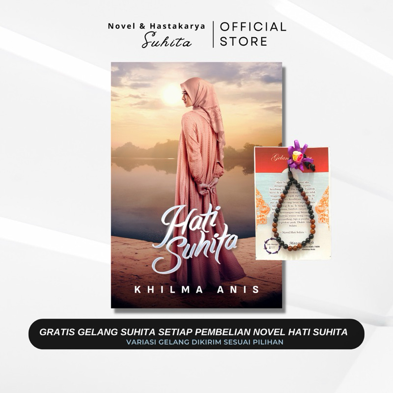 Jual Free Gelang Buku Novel Hati Suhita Ning Khilma Anis Best Seller Shopee Indonesia