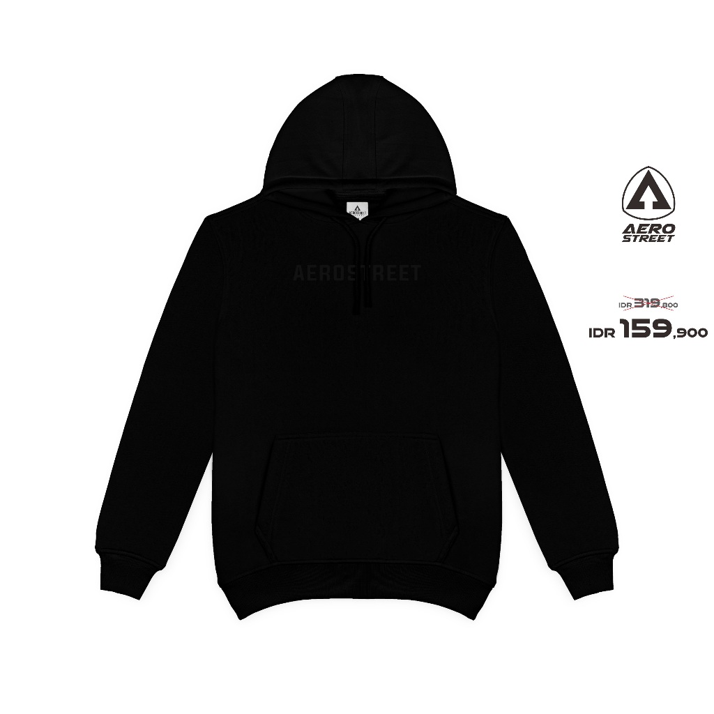 Jual Aerostreet Hoodie Alexander Hitam Sweater Jumper CAAAA Shopee Indonesia