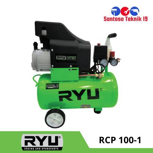 Jual Ryu Kompresor Angin 1 HP ~ 25 Liter Kompressor Udara RCP 100-1 ...