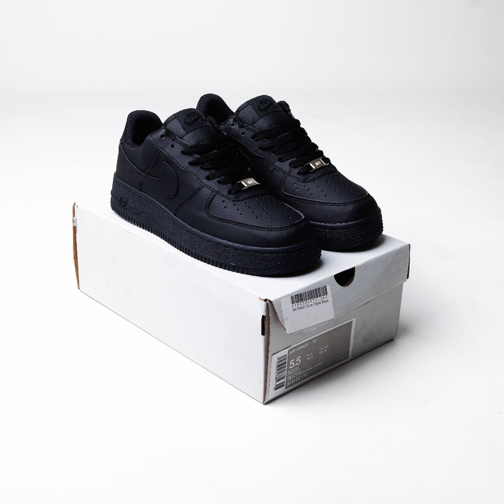 Jual (SLPRDS) Sepatu Nike Air Force 1 Low Triple Black - AF 1 | Shopee ...