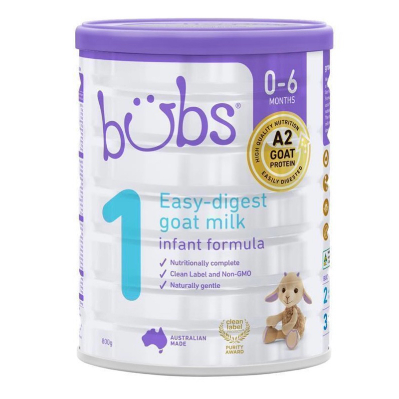 Jual Bubs Organic Goat Milk 800 gr | Shopee Indonesia