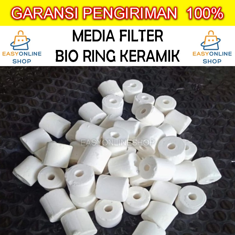 Jual Bio Ring Ceramic Media Filter Bio Ring Keramik | Shopee Indonesia