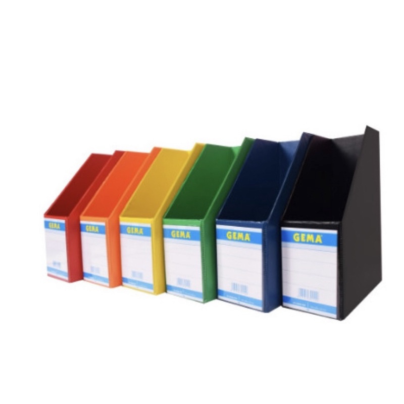 A4 File Box，File Organizer, Document Box Plastic Archive Box Office  Supplies, PVC with Lid, Storage Folder Storage Box H