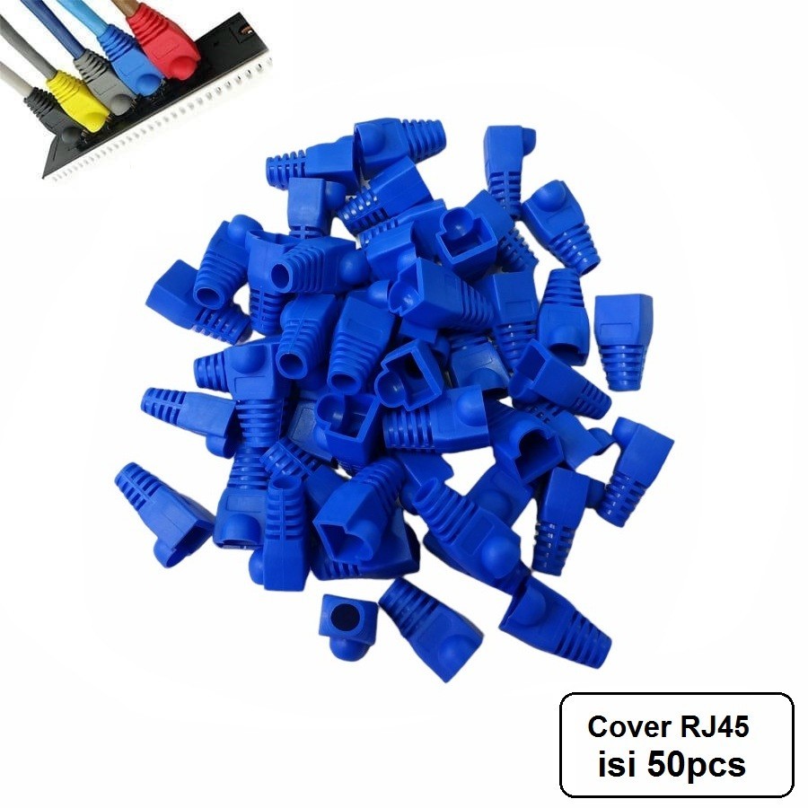 Jual Plug boot RJ45 (1pack Isi 50pcs) Plugboot | Shopee Indonesia