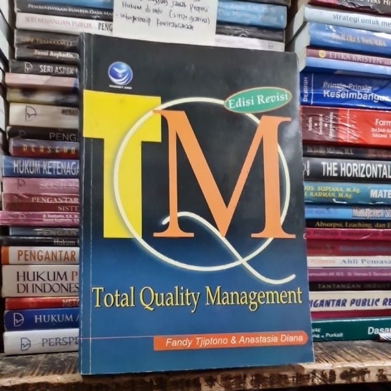 Jual Total Quality Management By Fandy Tjiptono | Shopee Indonesia