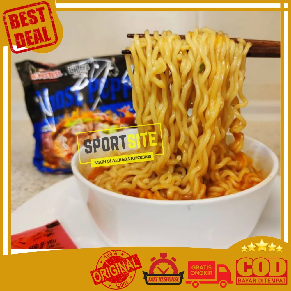 Jual Mamee Ghost Pepper Mie Instant Pedas Noodle Food Spicy Beef