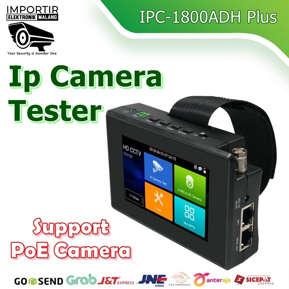 Jual IP Cam Tester 4K IPC-1800ADH PoE - IEM | Shopee Indonesia