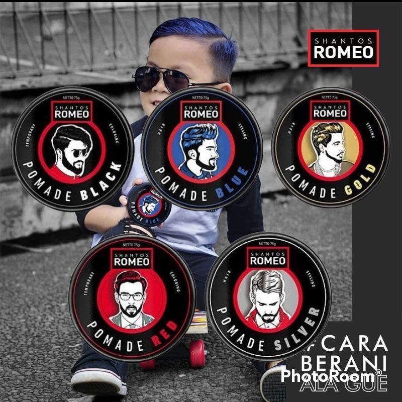 Jual SHANTOS ROMEO POMADE COLOR 40GR Pomade warna | Shopee Indonesia