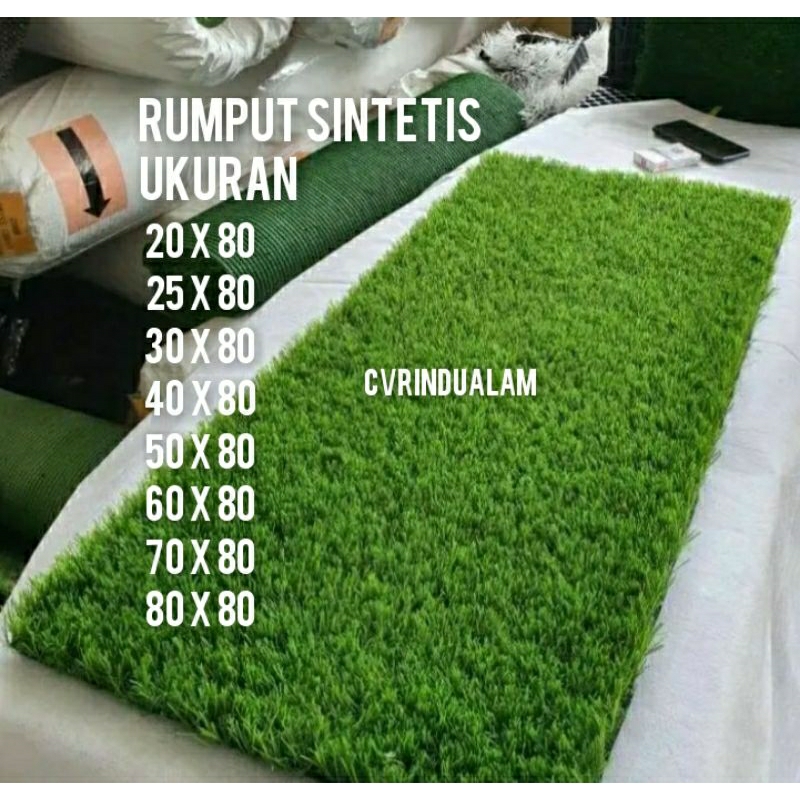 Jual Karpet Rumput Sintetis Swiss Cm Ukuran X Cm Shopee Indonesia